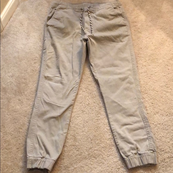 khaki joggers womens plus size